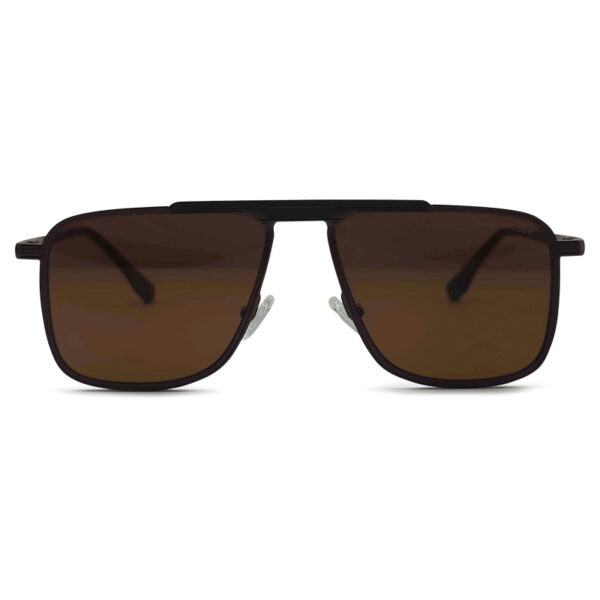 Brown Color Unique Design Sunglasses