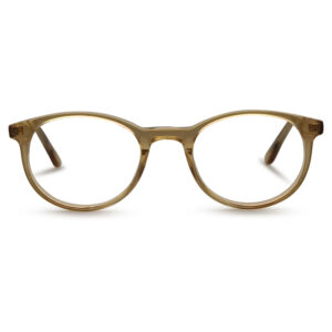 Brown Transparent Kid's Eyeglasses