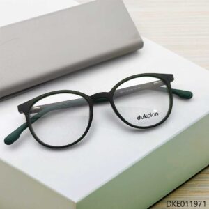 Green Color Round Shape Eyeglasses