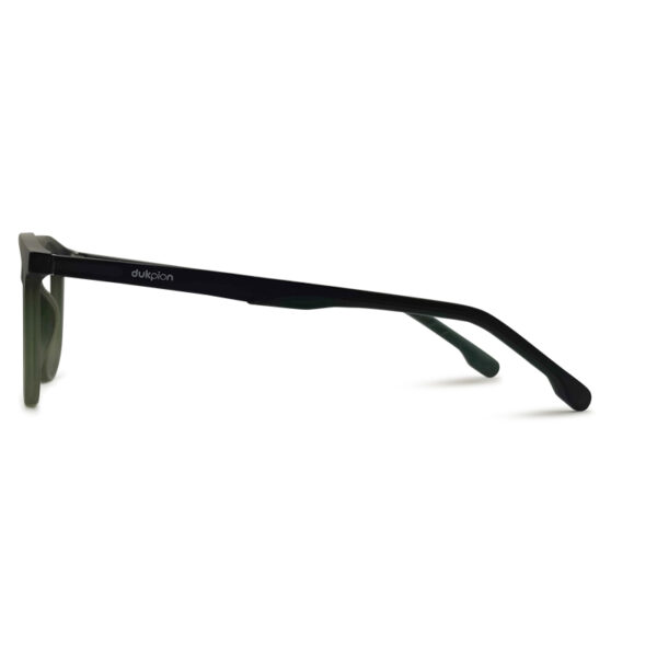 Matte Green Color Round Eyeglasses