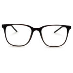 Dark Brown Square Shape Eyeglasses