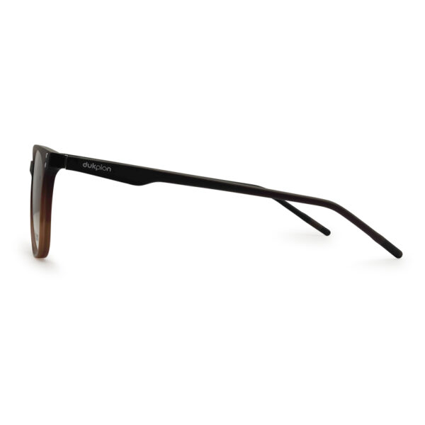Dark Brown Square Shape Eyeglasses