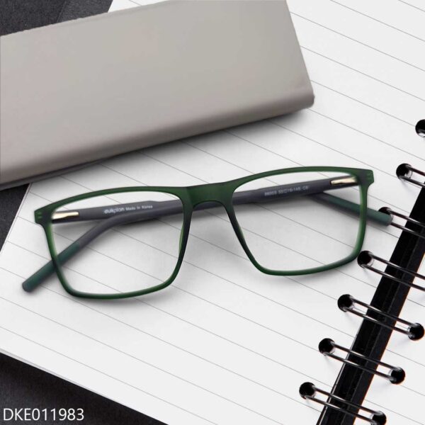 New Green Color Square Shape Eyeglasses
