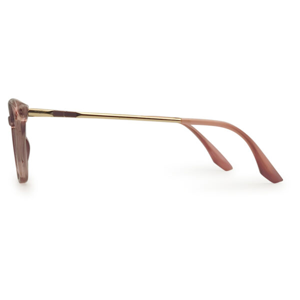 Red Transparent Color Ladies Eyeglasses