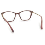 Red Transparent Color Ladies Eyeglasses