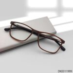New Brown Color Rectangle Shape Eyeglasses