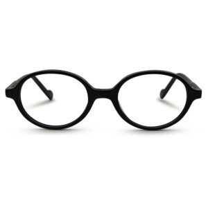 Black Color Round Kid's Eyeglass