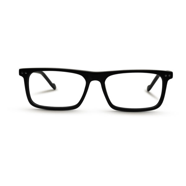 Glossy Black Kid's Eyeglasses