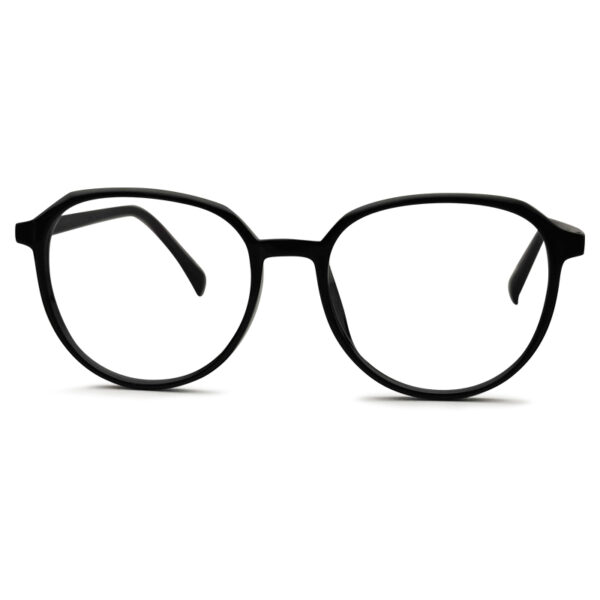 Semi Round Black Color Eyeglasses