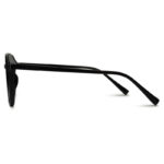 Semi Round Black Color Eyeglasses