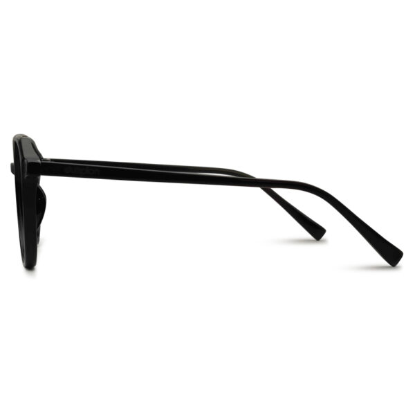 Semi Round Black Color Eyeglasses