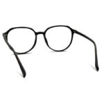 Semi Round Black Color Eyeglasses