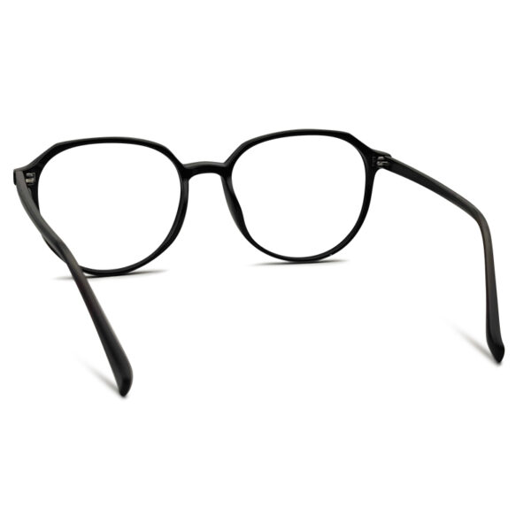 Semi Round Black Color Eyeglasses