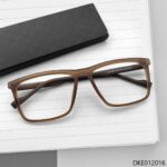 Brown Color Square Shape Eyeglasses