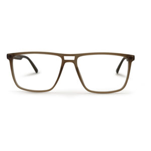 New Brown Mix Square Eyeglasses