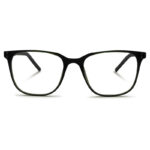 Green Color Matte Finished Eyeglasses