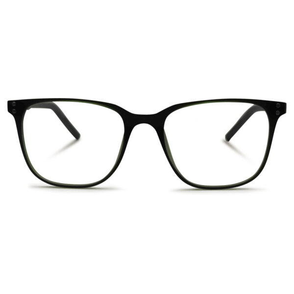 Green Color Matte Finished Eyeglasses