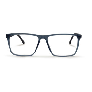 Matte Blue Transparent Classy Eyeglass