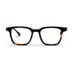 Tiger Print Square Shape Eyeglasses