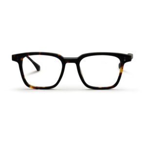 Tiger Print Square Shape Eyeglasses
