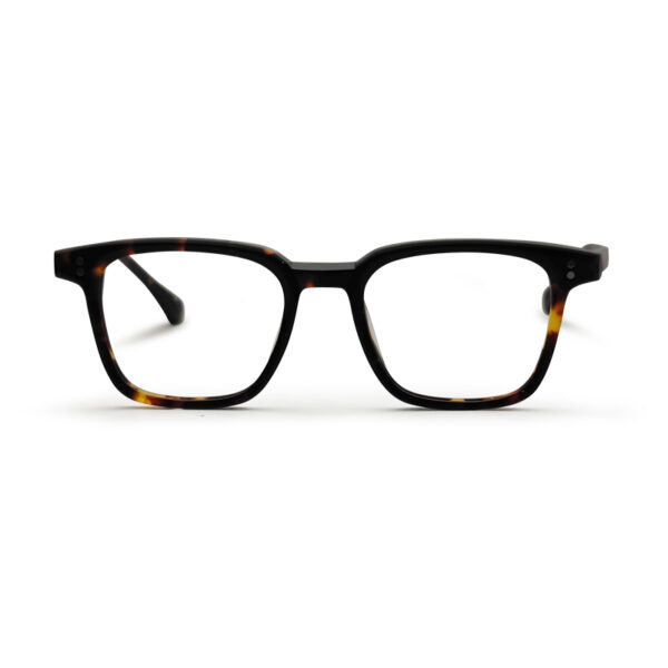 Tiger Print Square Shape Eyeglasses
