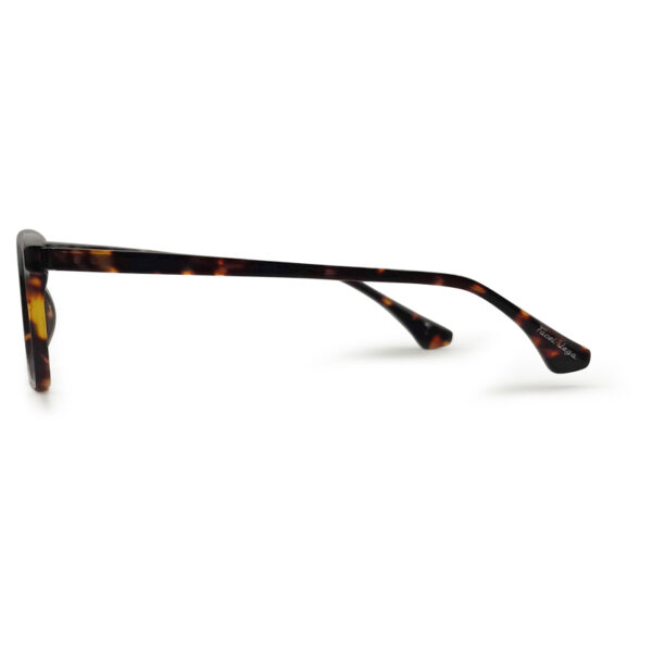 Tiger Print Square Shape Eyeglasses