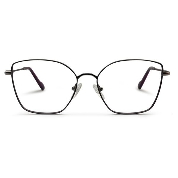 Purple Color Metal Eyeglasses For Women