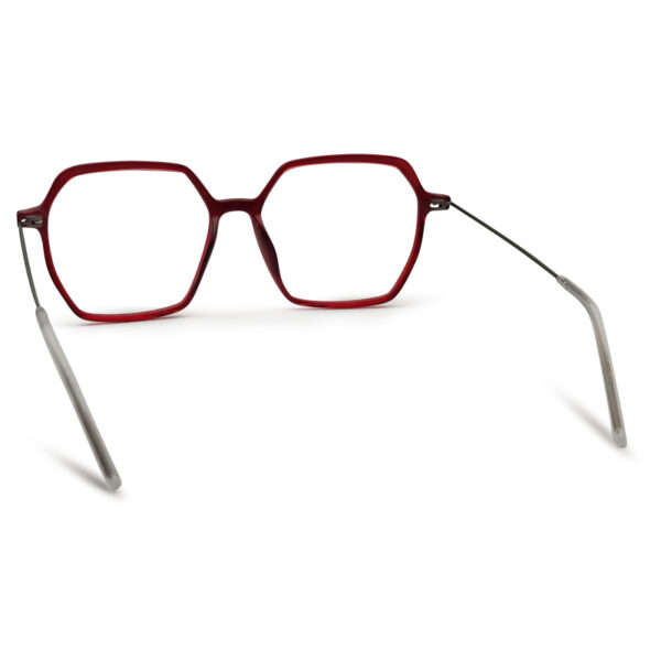 Red Color Unique Design Women Glasses
