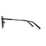 Blue Color Round Shape Eyeglasses