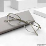 Green Transparent Cat Eye Shape Eyeglass