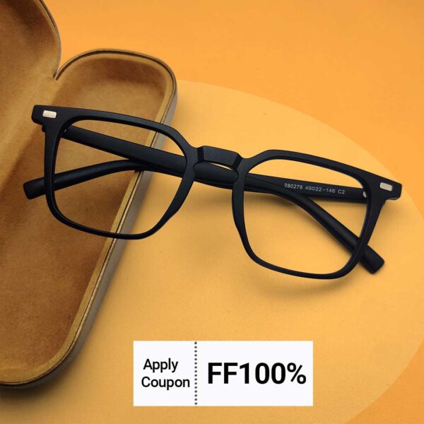 Trendy & Comfortable Black Eyeglasses