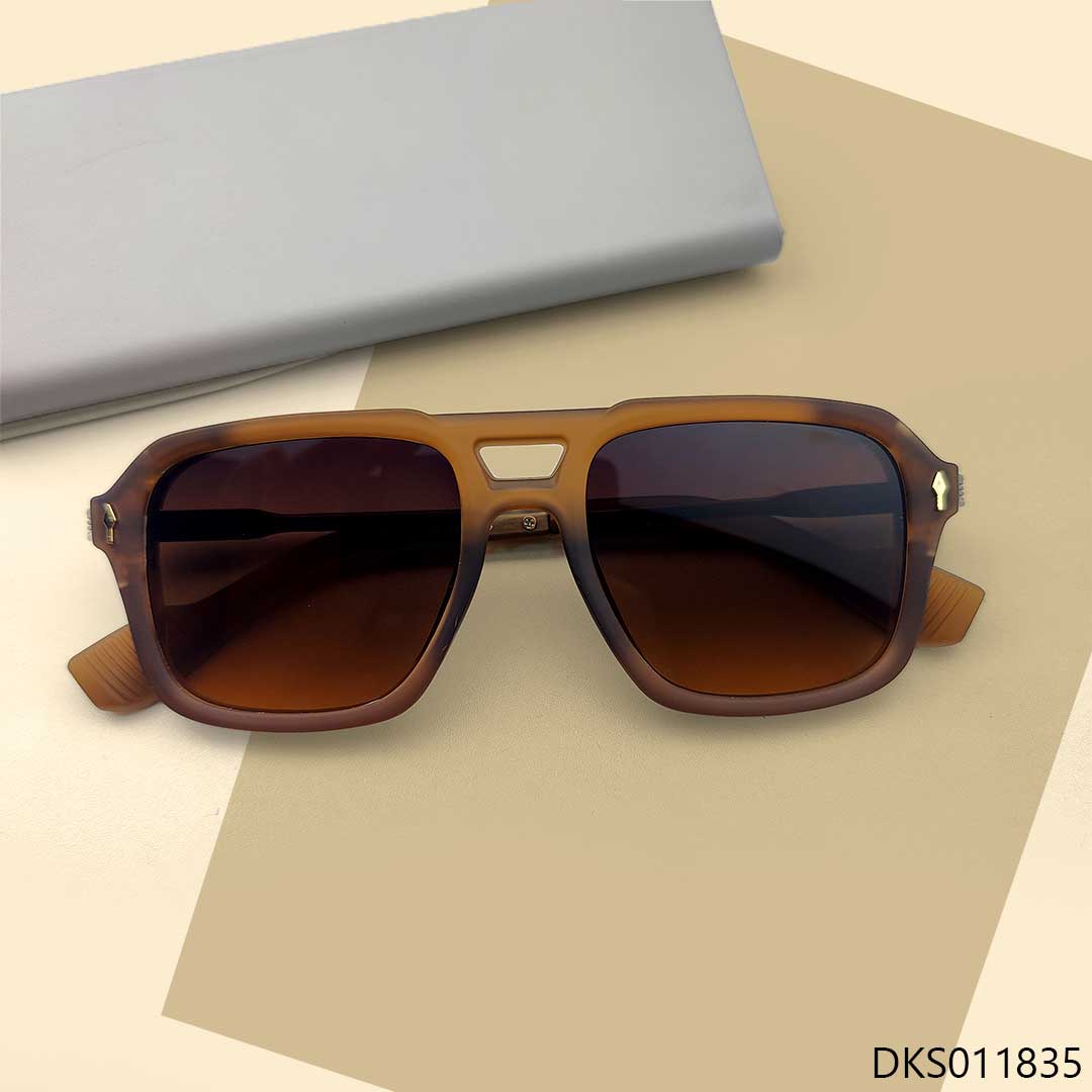 Double Bridge Fashionable Sunglasses