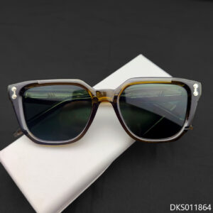 Olive Transparent Color Sunglasses