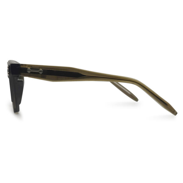 Olive Transparent Color Sunglasses