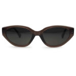 Brown Transparent Color Sunglasses