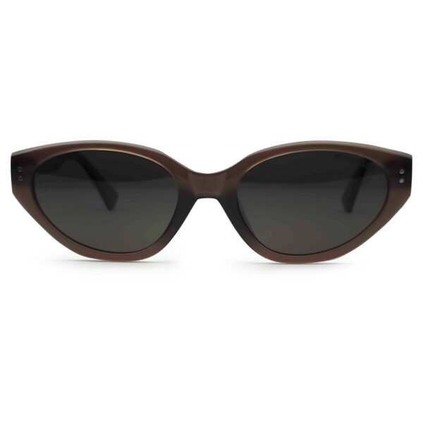 Brown Transparent Color Sunglasses