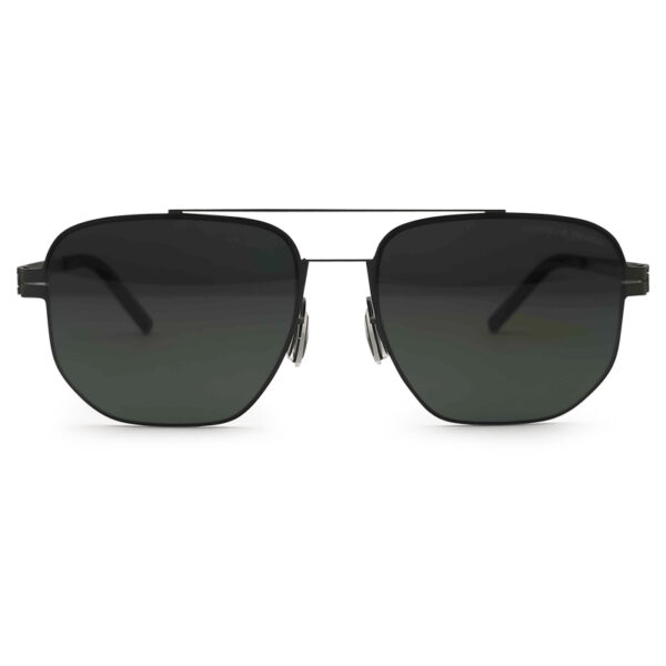 Double Bridge Metal Sunglasses