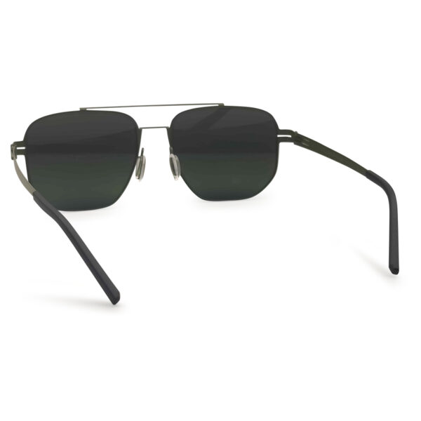 Double Bridge Metal Sunglasses