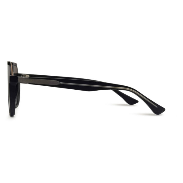 Deep Brown Aviator Eyeglasses