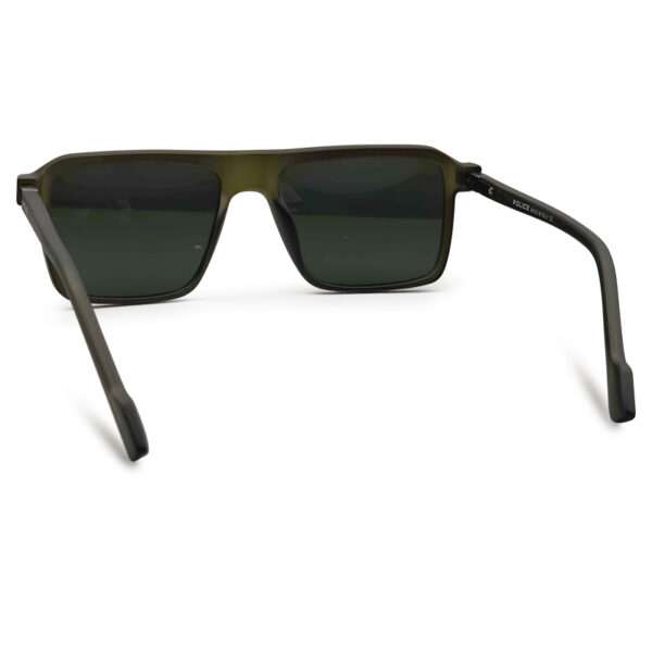 Olive Color Square Shape Sunglasses