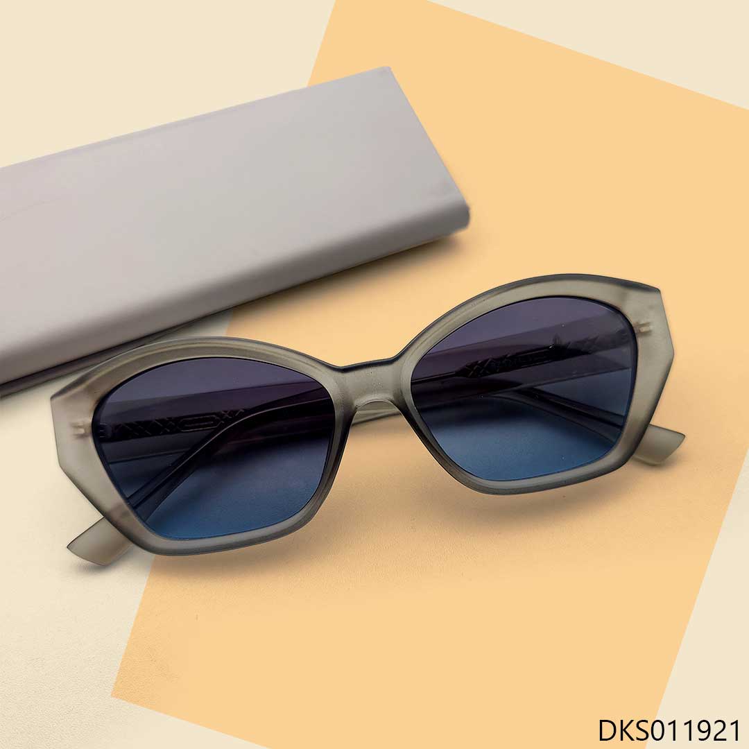 Transparent Color Woman Sunglasses