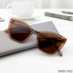 Brown Transparent Color Sunglasses