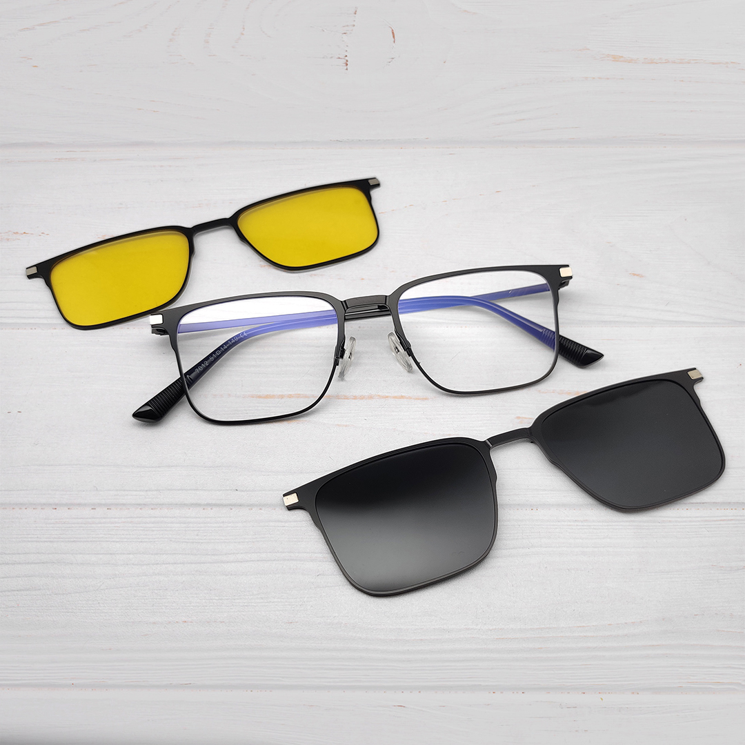 Premium Quality 3 in 1 Magnetic Sunglasses