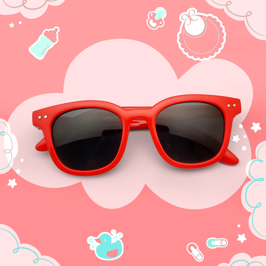 Red Color Baby Sunglasses