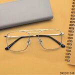 Double Bridge Metal Eyeglass
