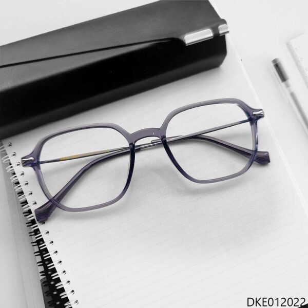 New Purple Transparent Color Eyeglasses