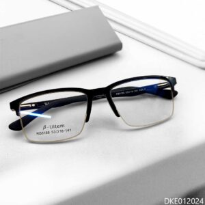 Stylish Half-Rim Premium Eyeglasses