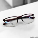 Stylish Half-Rim Eyeglasses