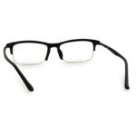 Half-Rim Black Color Stylish Eyeglasses