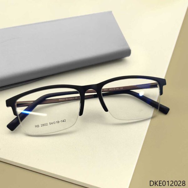 Premium Quality Stylish Half-Rim Eyeglasses